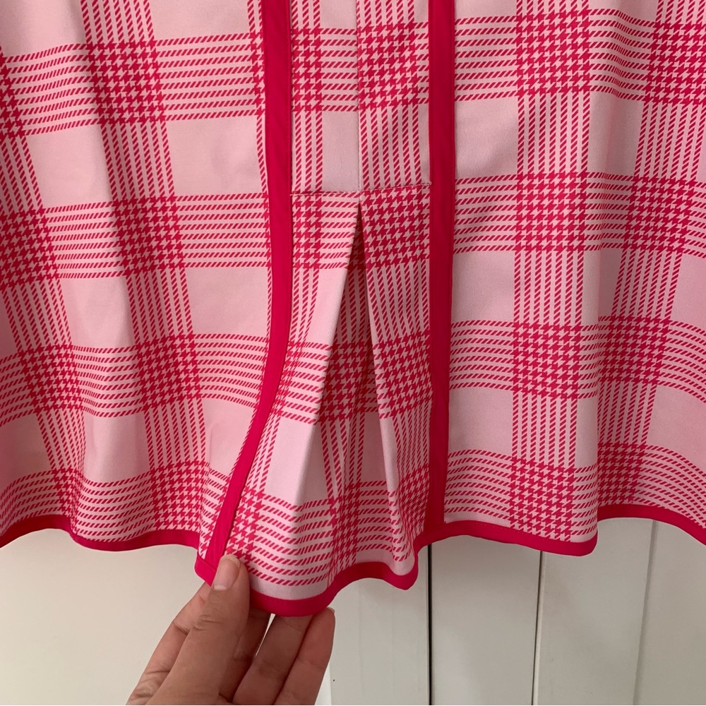 Bobbe Pink Box Pleated Tennis Skort Size Large - Picture 5 of 16